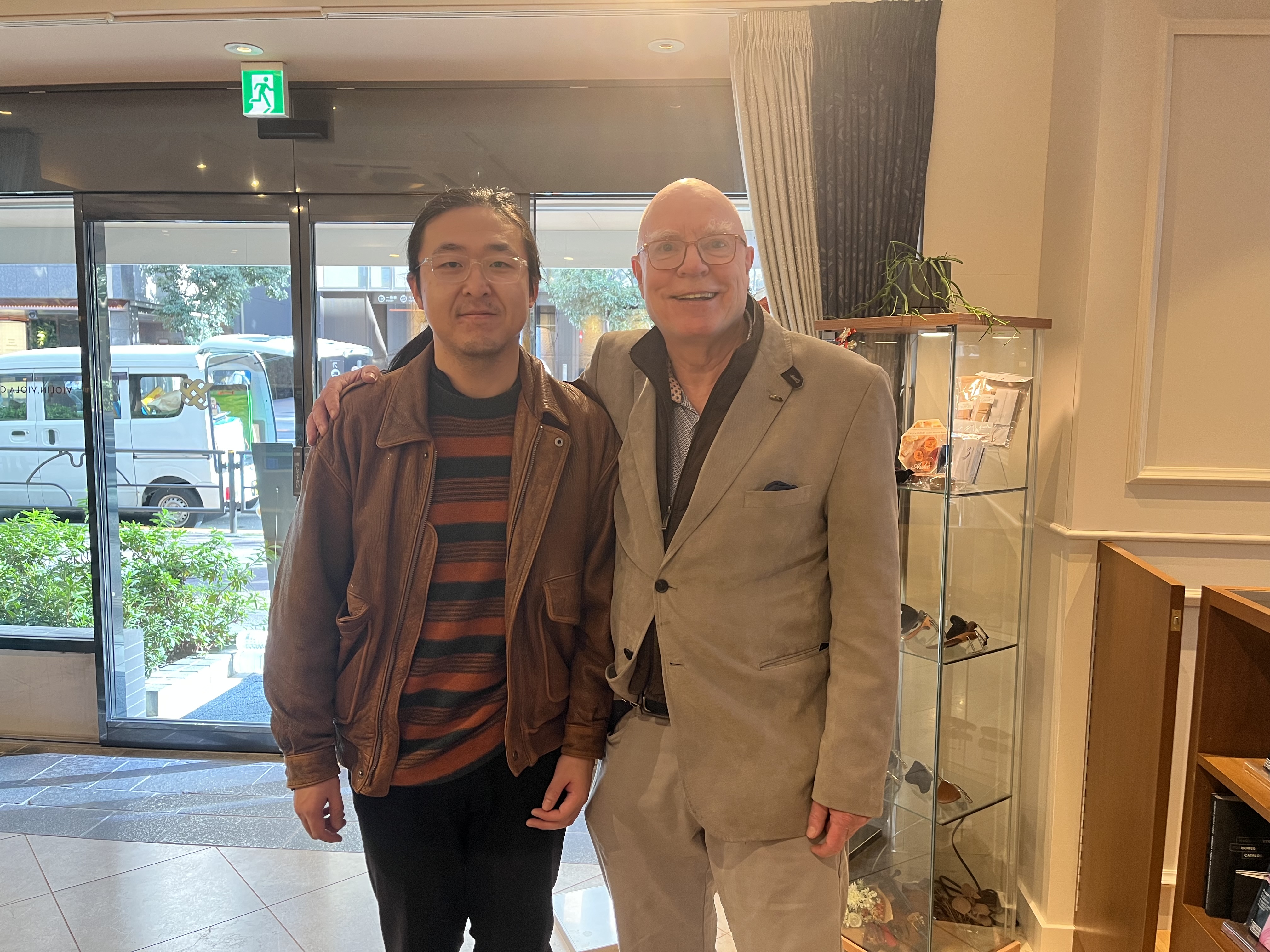 Fei Gao with Jensen Hansen